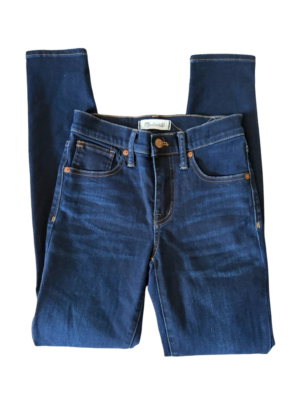 Madewell 9" High-Riser Skinny Skinny Jeans In Indigo Wash - Size 24